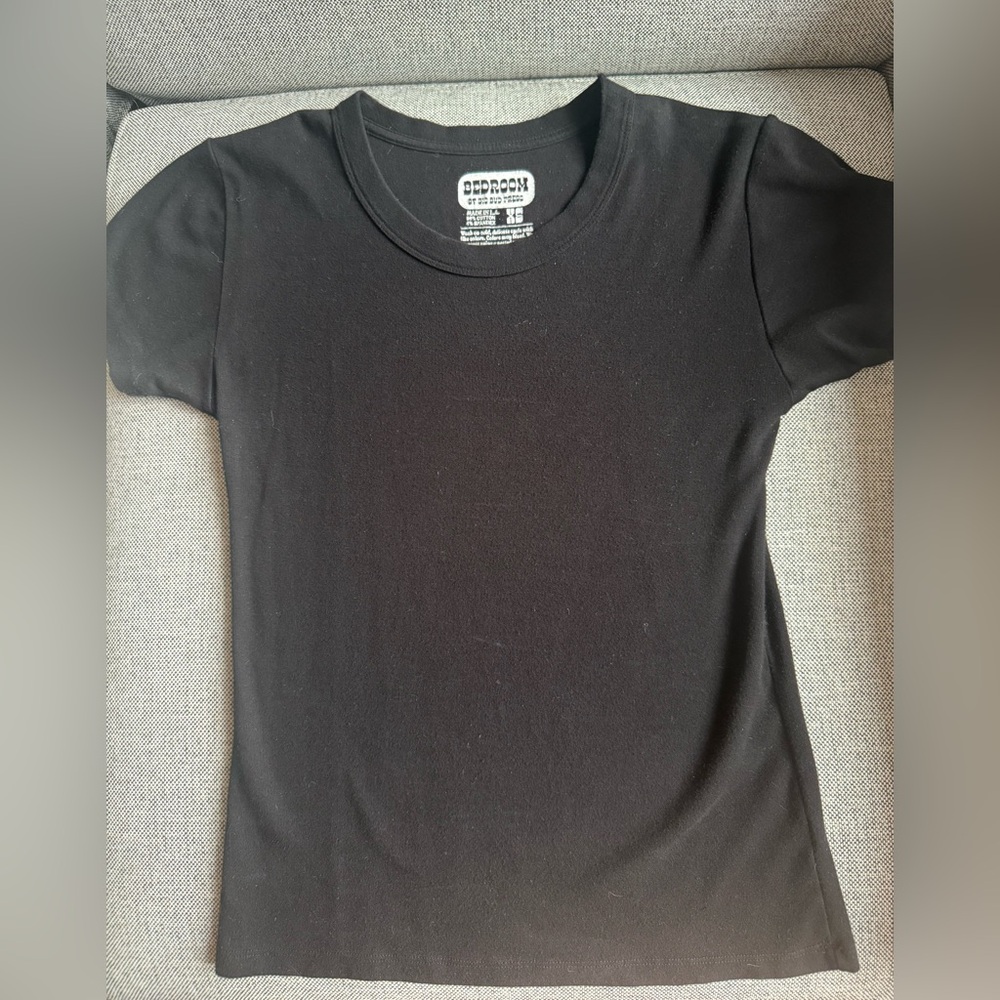 Black Big Bud Press Baby Tee